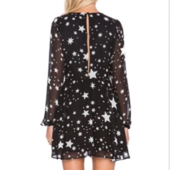 Stella Star DRESS Black Starry LONG-SLEEVED Dress - Picture 3 of 6