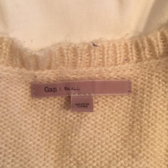 Gap Navy and White Stripe Sweater - Picture 2 of 2