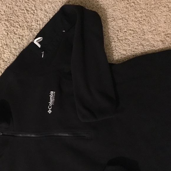 Half zip Columbia titanium fleece