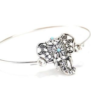 Bohemian Elephant Braclet with accents