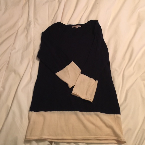 Gap Sweater Navy and Off-white - Picture 1 of 2