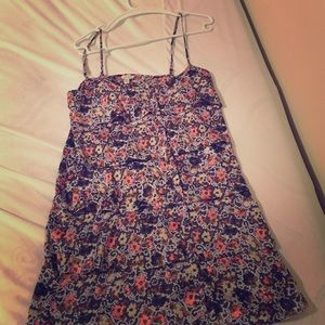 Button down floral dress