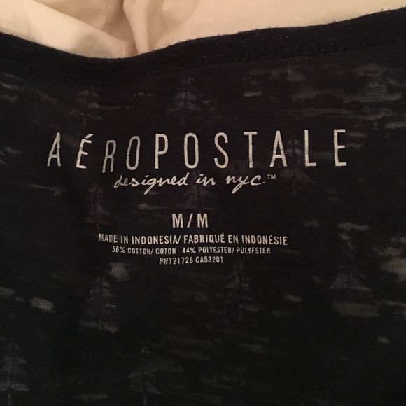 Aeropostale Dark Blue Long Sleeve - Picture 2 of 3