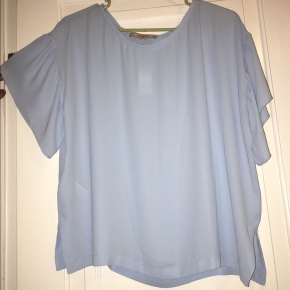 LOFT Baby blue top