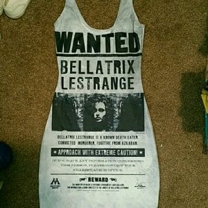 Black milk hp bellatrix lestrange dress