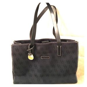 Dooney & Bourke East/West Black Tote