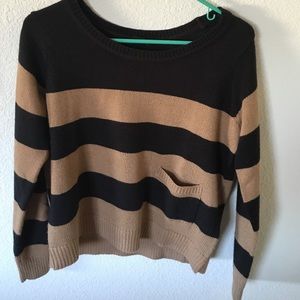 Basic striped sweater