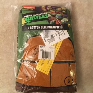 TMNT 2 cotton sleepwear sets