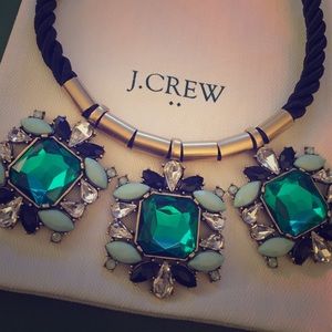 JCrew Turquoise Jewel Necklace NWT