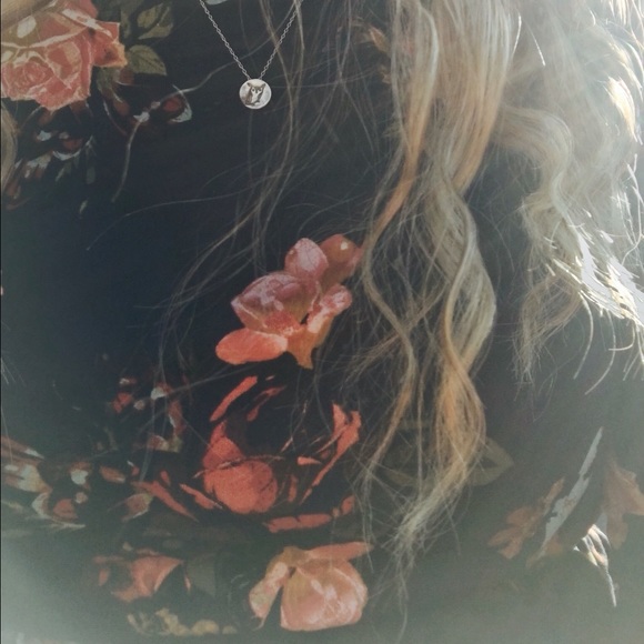 Floral Cynthia Dress - Empire Waist - Picture 4 of 4