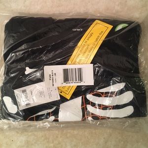 Carters skeleton sleepwear set