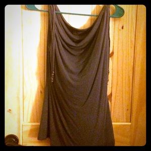 Bluish grey top from Express