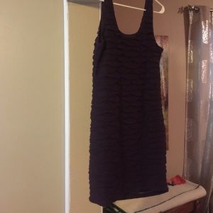 Forever 21 textured plum colored dress