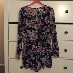 Free People Floral Romper