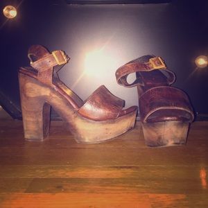 Freebird by Steven Caye Clog sandals/heels