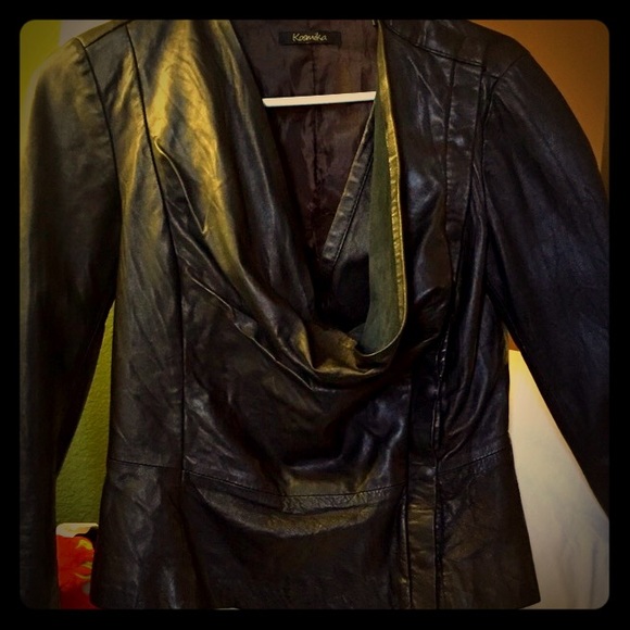 LF Vintage 100% leather jacket by Kosmika