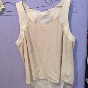 White, leather strap, party shirt