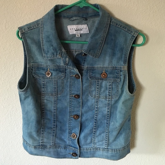 Sanctuary clothing denim vest