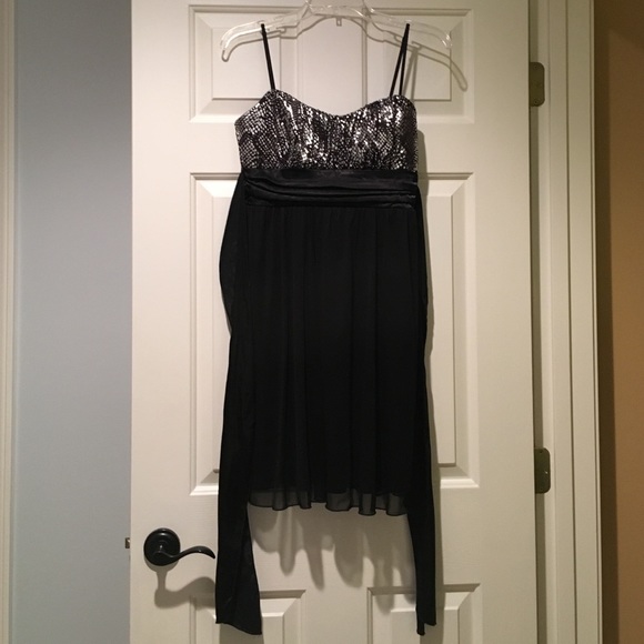 Semi-formal spaghetti strap dress