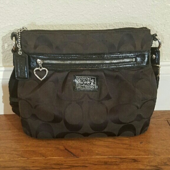COACH Poppy Daisy Signature File Bag Crossbody