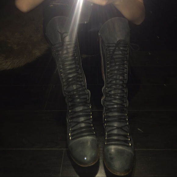 Steve Madden "P-Lorra Combat Boot"