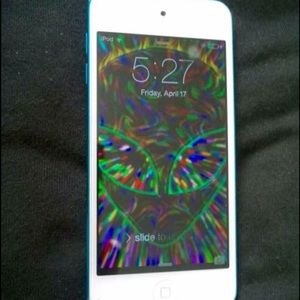 Blue IPod 5