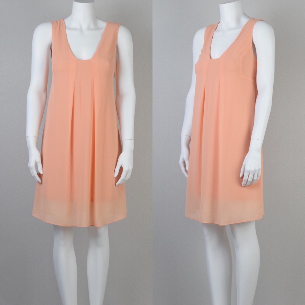 Brand new without tag peach dress. Made in Italy. - Picture 2 of 4