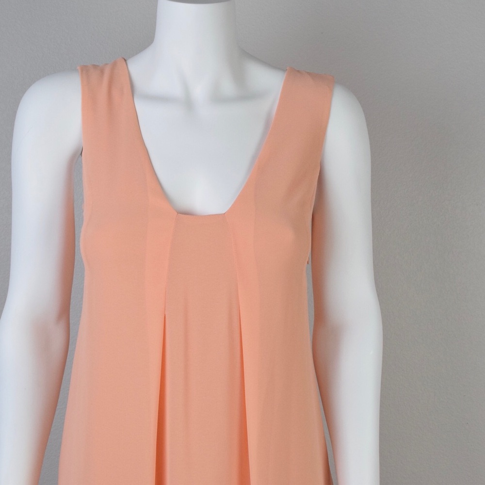 Brand new without tag peach dress. Made in Italy. - Picture 3 of 4