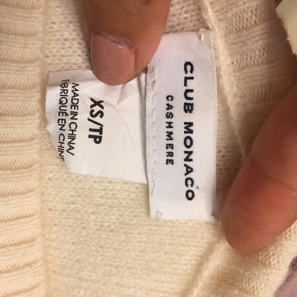 Club Monaco Cashmere Sweater - Picture 4 of 4