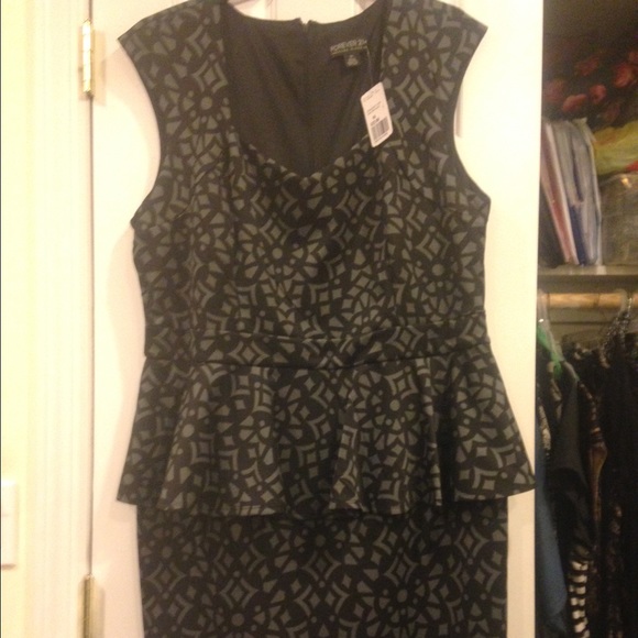 Peplum dress