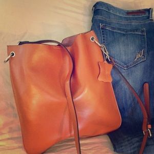 FINAL PRICE!!!Co Lab Leather Satchel Bag/Purse