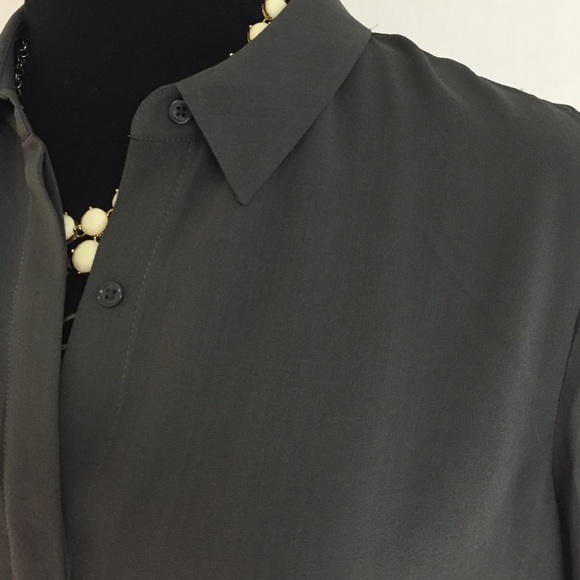 Fall Silk Crop Blouse NWT - Picture 4 of 4