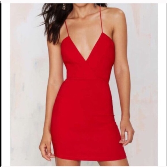 Nastygal  blue dress
