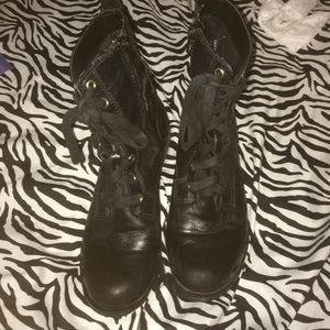 Nine West Combat Boots