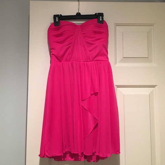 Mini strapless dress