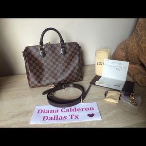 SOLD Authentic Louis Vuitton speedy bandouliere 30