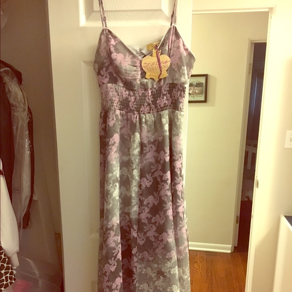 NWT princess Vera Wang spaghetti strap dress.