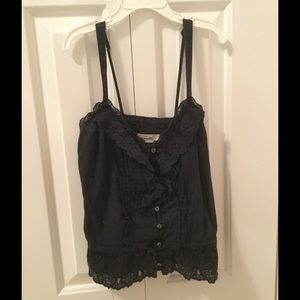 Navy blue Abercrombie kids top