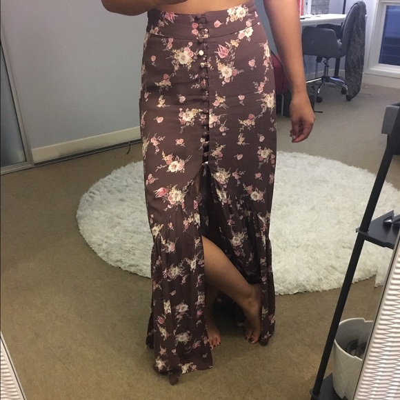 Flynn Skye unbutton me skirt