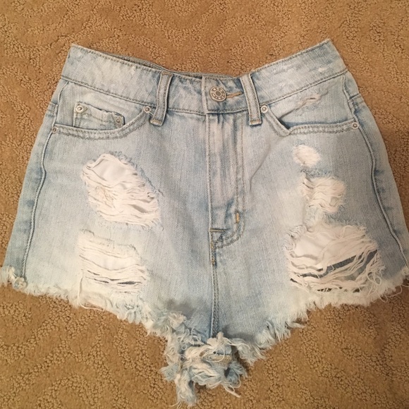 BDG High Waisted Jean Shorts