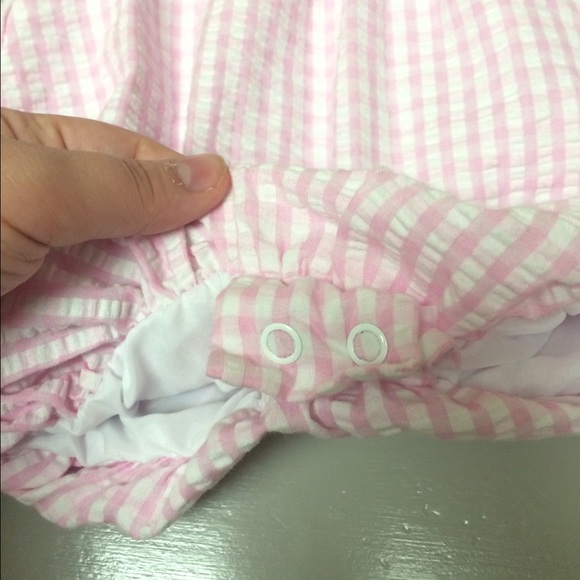 Pink & purple romper - Picture 2 of 2