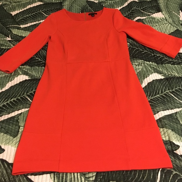 Banana Republic orange dress