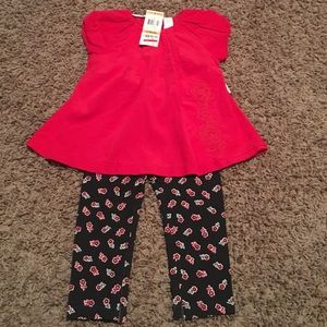 Red & Black matching set