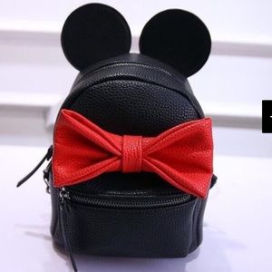 Mini inspired Minnie Mouse backpack