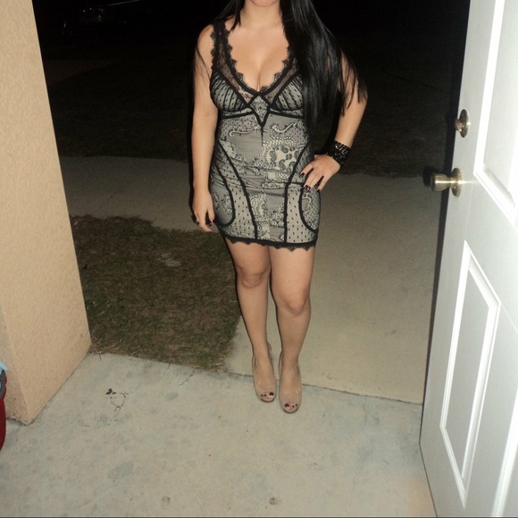 Bebe lace dress!!!