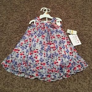 Cute purple flower dress new!