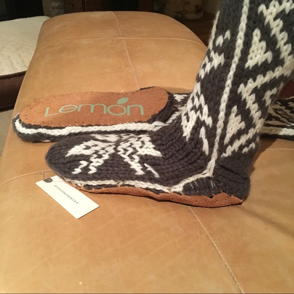 ANTHROPOLOGIE SUEDE BOTTOM & KNIT - Picture 3 of 6