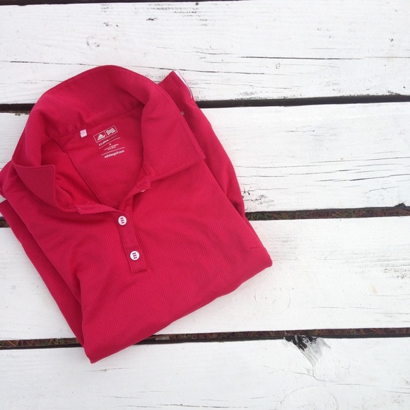 Adidas Red Polo🍒