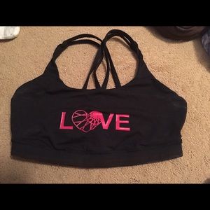 Soulcycle lululemon energy bra size 10