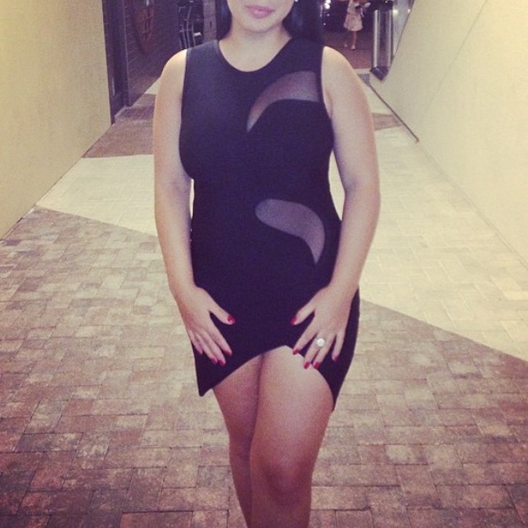 Black dress- Kim K style